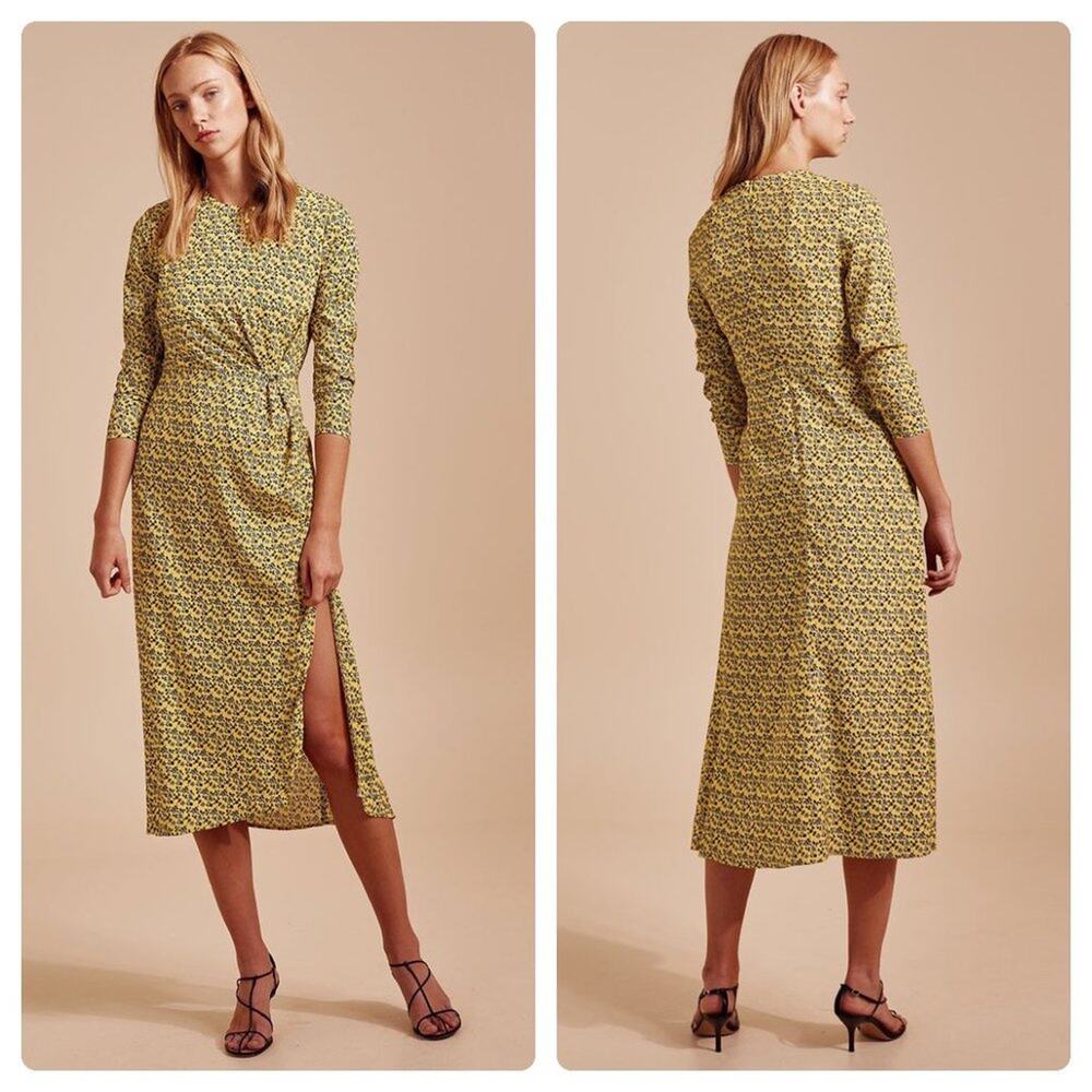 NEW Cameo Collective Yellow Floral Mini Dress